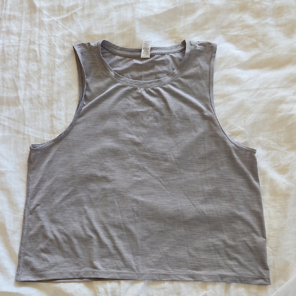 Athleta Gray Workout Top